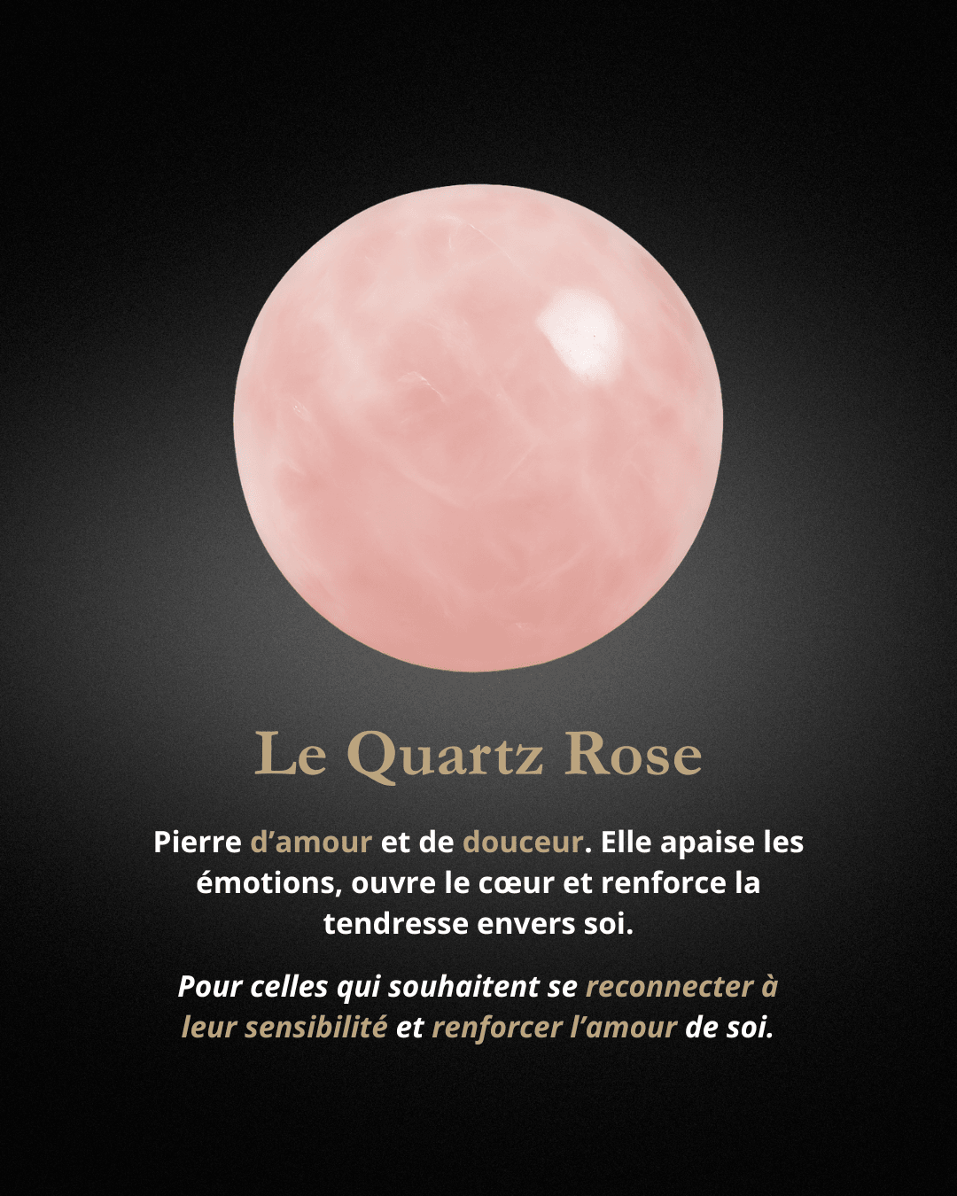 Waist beads with stones - Divine Caress