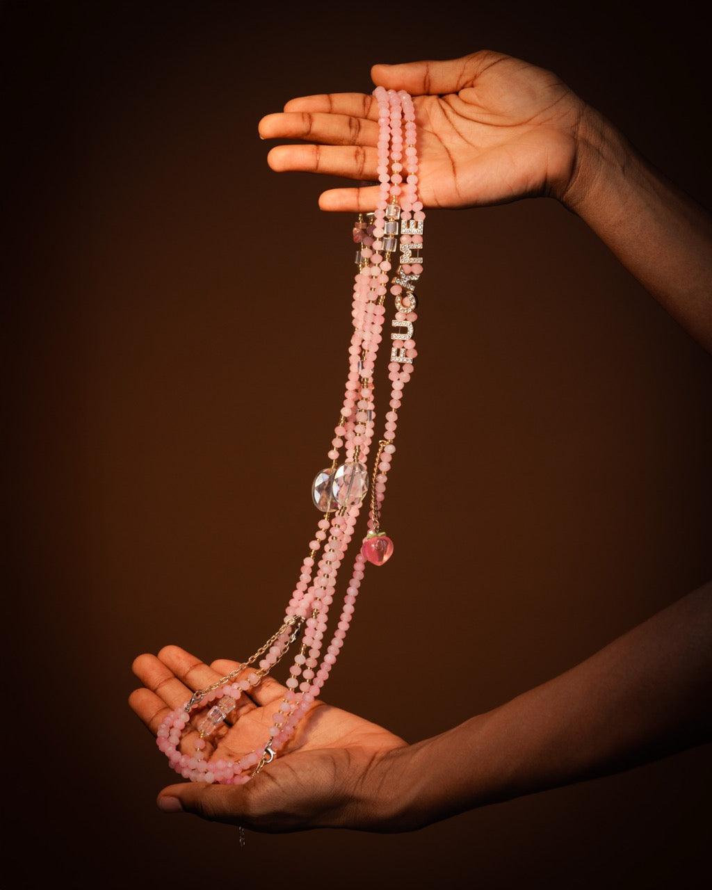 Waist beads with stones - Divine Caress