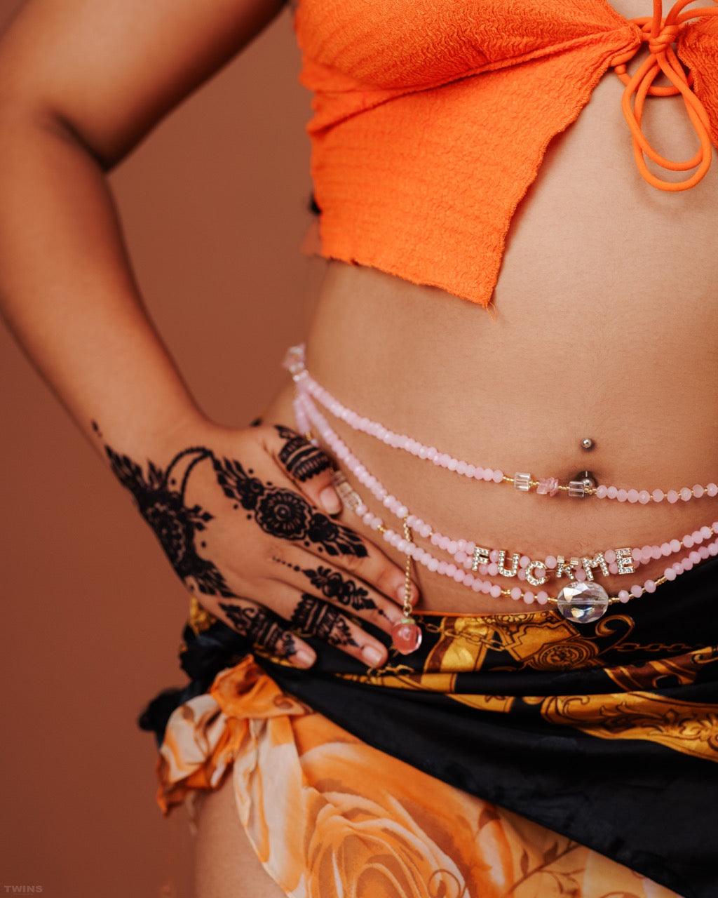Waist beads with stones - Divine Caress